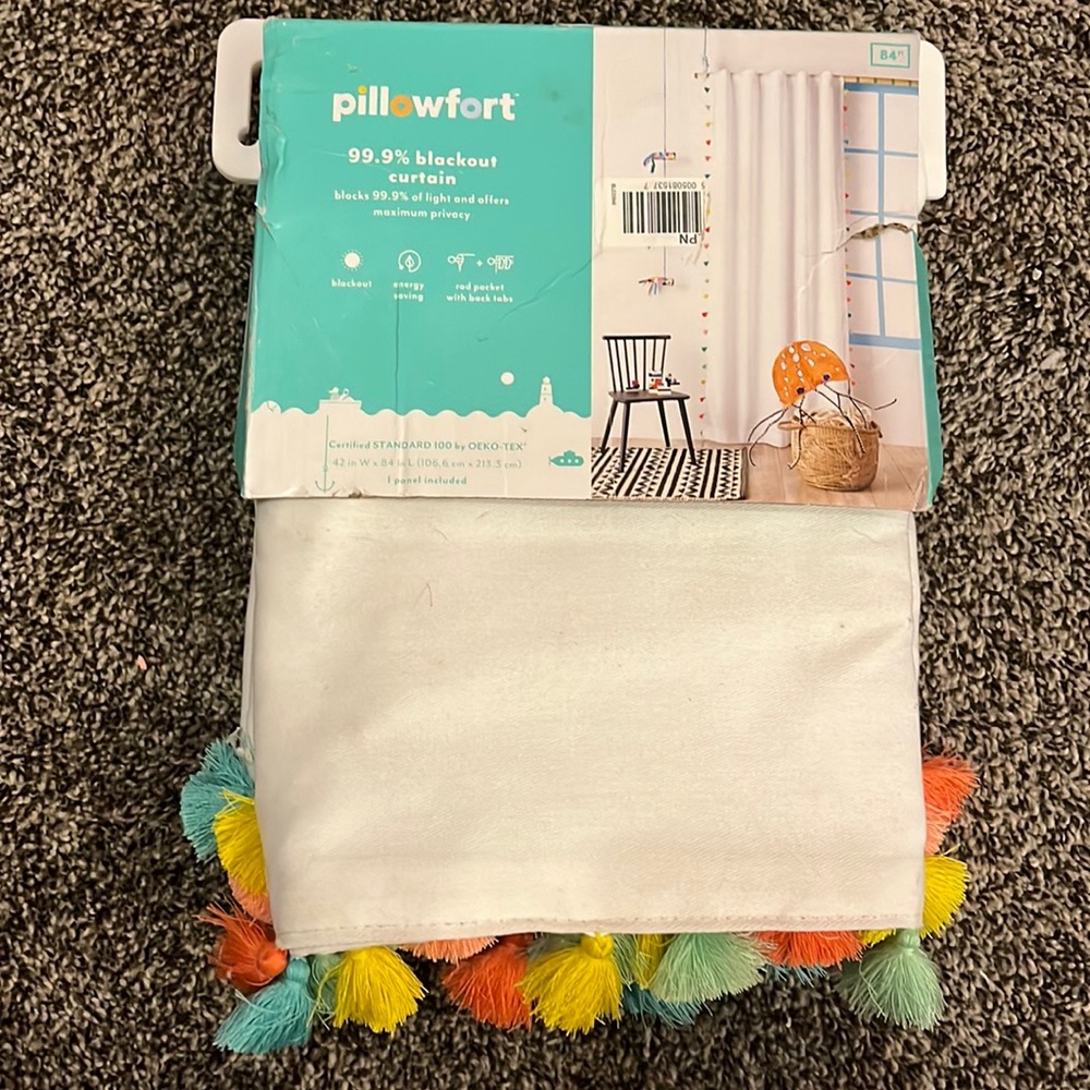 Pillowfort blackout curtain